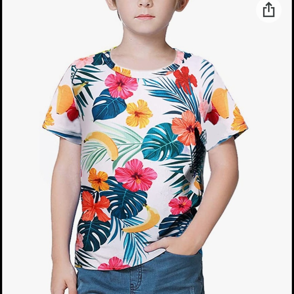Arshiner Kids Boys T-Shirts 3D Graphic Printed Short Sleeve Tops